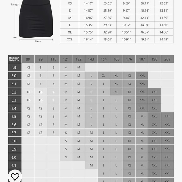 Blevonh skort, size XL - Picture 4 of 4